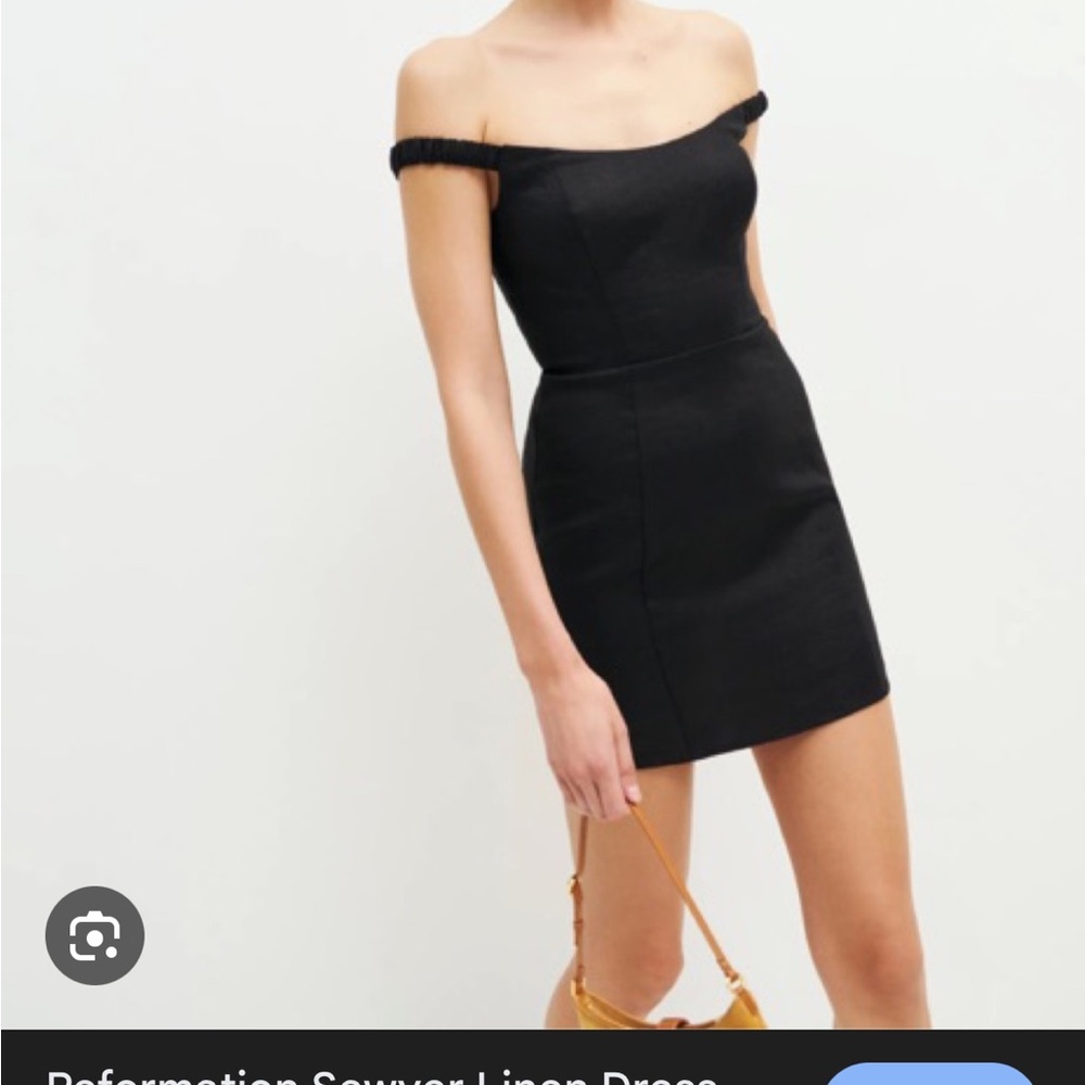 Reformation Sawyer Linen Dress